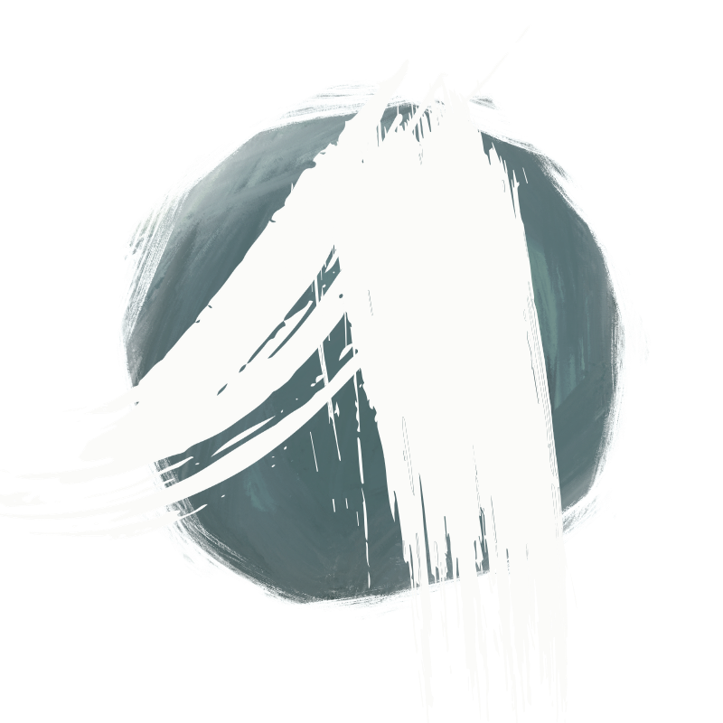 Brushstroke representing direction